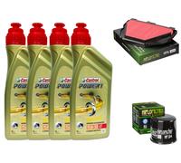 KIT TAGLIANDO YAMAHA FZ-10 2017 CASTROL 15W50 FILTRO OLIO FILTRO ARIA