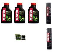 KIT TAGLIANDO YAMAHA MT07 2014 2015 5000 10W40 FILTRO OLIO GRASSO PULITORE