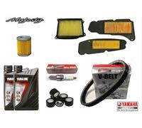 KIT TAGLIANDO YAMAHA ORIGINALE X-MAX 400 FILTRI RULLI CINGHIA XMAX 2013 - 2021
