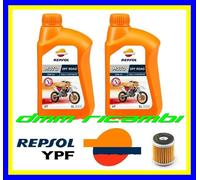 Kit tagliando YAMAHA WRF 250 2017 2018 olio REPSOL SMRTER 4T 10W40 WR-F