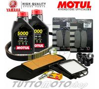 KIT TAGLIANDO YAMAHA X-CITY 250 2007-2015 OLIO PASTIGLIE CINGHIA FILTRI RULLI