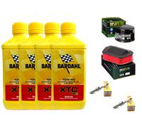 KIT/TAGLIANDO YAMAHA XVS 1300 2007/10 BARDAHL XTC 10W40/FILTRO OLIO ARIA CANDELE