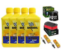 KIT/TAGLIANDO YAMAHA XVS 950 4L BARDAHL XTM SYNT 15W50 FILTRO OLIO ARIA CANDELE