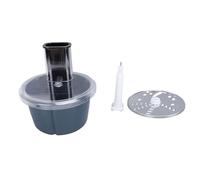 Kit Tagliapasta Contenitore Robot da per TM5 TM6, Tagliaverdure Elettrico Professionale Ad Alta Efficienza, Sicuro e Sano, Facile da Usare e da Pulire, Compatibile