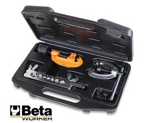 KIT TAGLIATUBI TAGLIATUBO ED ATTREZZO BORDATUBI CARTELLATRICE BETA WORKER