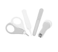 Kit Tagliaunghie Forbici con Custodia, Pinzetta per Ragazzo Ragazza | PP e Abs, Acciaio Inossidabile, Forma Cervo, Stile Grazioso, per Tenere gli Strumenti Puliti e Ordinati