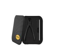 Kit Tagliaunghie Grande tagliaunghie originale di alta qualità for la casa, set tagliaunghie anti-schizzi, grande apertura, tagliaunghie singolo di alta qualità Strumenti per Manicure e Pedicure(Nero)