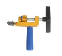 Kit taglierina piastrelle vetro leggero con rullo diamantato per tagli precisi