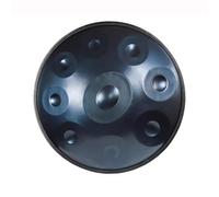 Kit Tamburo a Lingua in Acciaio, Tamburo a Mano 18 in, Strumento a Percussione, 9 Note Classiche in Sol Minore, Ideale per Meditazione Yoga, L'educazione Musicale e L'intrattenimento-Blue||18in