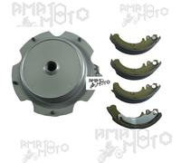 KIT TAMBURO FRENO POSTERIORE ORIGINALE PIAGGIO APE 50 TM + GANASCE FRENO