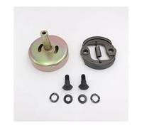 Kit tamburo frizione 9T con fori quadrati e rotondi for decespugliatore GX31 GX35 da 1,3 CV, parti for erba(Round 9T)