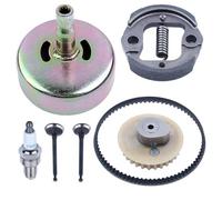 Kit tamburo frizione a 9 denti, puleggia albero a camme, cinghia di distribuzione, adatto for motore tosaerba GX35 HHT35S