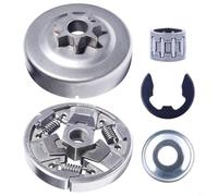 Kit tamburo frizione per MS261 MS271C MS291 Per motoseghe, include cuscinetto ad aghi, rondella e clip E per ripristinare il meccanismo della frizione