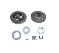 Kit tamburo frizione pignone con cerchio da 3/8" adatto for motosega MS340 MS360 034 036 Rondella ingranaggio a vite senza fine Cuscinetto ad aghi Parte di ricambio