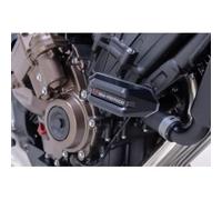 Kit tamponi di protezione per telaio Sw-Motech Nero. Honda CB650R E-Clutch (23-).