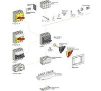 KIT TAPA AMAR+MAN ROJA INS320/630 3/4P