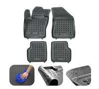 KIT TAPPETI TAPPETINI RIALZATI IN GOMMA PER JEEP COMPASS 2 SERIE II