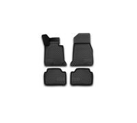 Element tappetini in Gomma 3D Premium su Misura Adatti per BMW 1-Serie, Mk2 (F20), 2011-2015, 4 Pezzi.