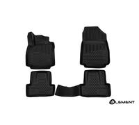 KIT TAPPETINI 3D COMPATIBILE CON RENAULT Clio 4, 2012-2019, 4 pcs.