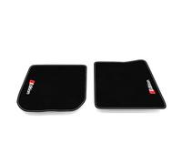Kit Tappetini Auto compatibili con Ferrari LaFerrari 2013-2016 | Set Tappeti in Moquette, ricamo Edition, Tappeto auto su misura