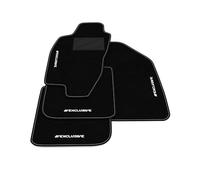 Kit Tappetini Auto compatibili con Fiat Marea 185 Berlina 1996-2002 | Set Tappeti in Moquette, ricamo Exclusive, Tappeto auto su misura