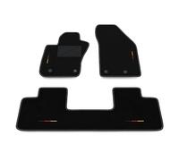 Kit Tappetini Auto compatibili con Fiat Tipo 5 porte Station wagon 2016-2025 - posteriore unito | Set Tappeti in Moquette, Bandiera Germania, Tappeto auto su misura