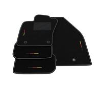 Kit Tappetini Auto compatibili con Fiat Tipo Hatchback - Station Wagon 2016-2026 | Set Tappeti in Moquette, Bandiera Germania, Tappeto auto su misura