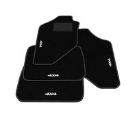 Kit Tappetini Auto compatibili con Great Wall Steed 2005-2018 | Set Tappeti in Moquette, ricamo 4x4, Tappeto auto su misura