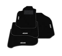 Kit Tappetini Auto compatibili con Great Wall Steed 2018-2025 | Set Tappeti in Moquette, ricamo 4x4, Tappeto auto su misura