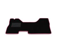 Kit Tappetini Auto compatibili con Iveco Daily 1999-2006 | Set Tappeti in Moquette, Tappeto auto su misura, bordo fucsia