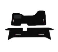 Kit Tappetini Auto compatibili con Iveco Daily 2000-2006 | Set Tappeti in Moquette, PERFORMANCE blu/rosso, Tappeto auto su misura