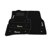 Kit Tappetini Auto compatibili con Jaguar F-Pace 2016-2025 | Set Tappeti in Moquette, ricamo Edition, Tappeto auto su misura