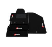Kit Tappetini Auto compatibili con Kia Soul 2014-2025 | Set Tappeti in Moquette, ricamo ☐Edition, Tappeto auto su misura