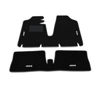Kit Tappetini Auto compatibili con Lancia Fulvia coupè 1973-1976 | Set Tappeti in Moquette, ricamo 4x4, Tappeto auto su misura