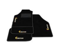 Kit Tappetini Auto compatibili con Lancia Musa 2004-2012 | Set Tappeti in Moquette, ricamo Edition, Tappeto auto su misura