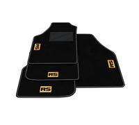 Kit Tappetini Auto compatibili con Lancia Musa 2004-2012 | Set Tappeti in Moquette, ricamo RS, Tappeto auto su misura