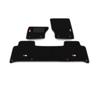 Kit Tappetini Auto compatibili con Land Rover Discovery 5 posti 2017-2025 | Set Tappeti in Moquette, ricamo R_S, Tappeto auto su misura