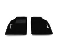 Kit Tappetini Auto compatibili con Ligier JS50 Hatchback 3 porte 2010-2025 | Set Tappeti in Moquette, ricamo Sport, Tappeto auto su misura