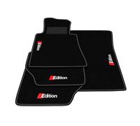 Kit Tappetini Auto compatibili con Mercedes W123 1975-1986 | Set Tappeti in Moquette, ricamo ☐Edition, Tappeto auto su misura