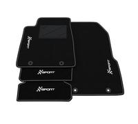 Kit Tappetini Auto compatibili con Mini Cooper-One J10 3 posti Elettrico 2024-2026 | Set Tappeti in Moquette, ricamo Sport, Tappeto auto su misura