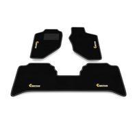Kit Tappetini Auto compatibili con Opel Frontera 5 porte 1998-2004 - posteriore unito | Set Tappeti in Moquette, ricamo Edition, Tappeto auto su misura