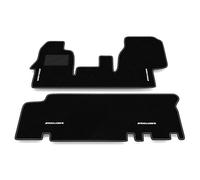 Kit Tappetini Auto compatibili con Volkswagen LT 9 posti 1995-2006 (2 file) | Set Tappeti in Moquette, ricamo Exclusive, Tappeto auto su misura