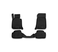 Tappetini in gomma antiscivolo premium personalizzati BMW 1-3D, 2004-2011, 4 pez.