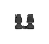 Element tappetini in Gomma 3D Premium su Misura Adatti per BMW X3, Mk2 (F25), 2011-2017, 4pezzi.