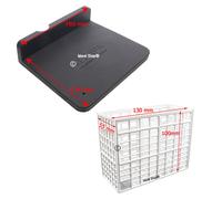 Marel Shop® - Kit tappetino appoggio pressino portafiltro + cestello portaposate compatibile con vari marchi
