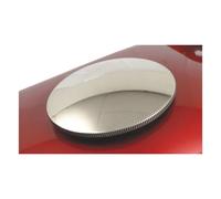 Kit tappi serbatoio acciaio inossidabile bombati 96-99 harley davidson Mcs