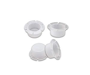 Kit tappi viti per manici borsa borse Obag O bag accessori ricambi interni in offerta 4 pezzi trasparenti nero