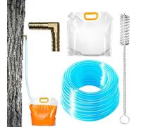 Kit Tapping Maple, rubinetti per lo sciroppo | Taps di sciroppo d'acero | Design a punta a di L con borse da collezione riutilizzabili e tubi resistenti al per la raccolta 'acqua di betulla