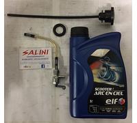 Kit Tappo serbatoio - Un Litro Olio Miscela - Rubinetto benzina Piaggio Ciao