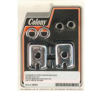 Kit Tappo Terminale Dado Forcellone XL Sportster 1997-2004 Cromato